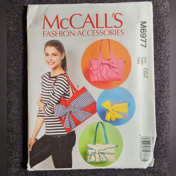 SEW13. Lot of 4 sewing purse/bag patterns - Picture 2 of 9